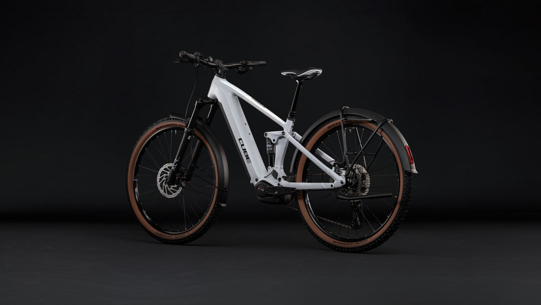 Cube Stereo Hybrid One22 Pro 800 FE Foggrey Sparklerose 2027 Electric Mountain Bike