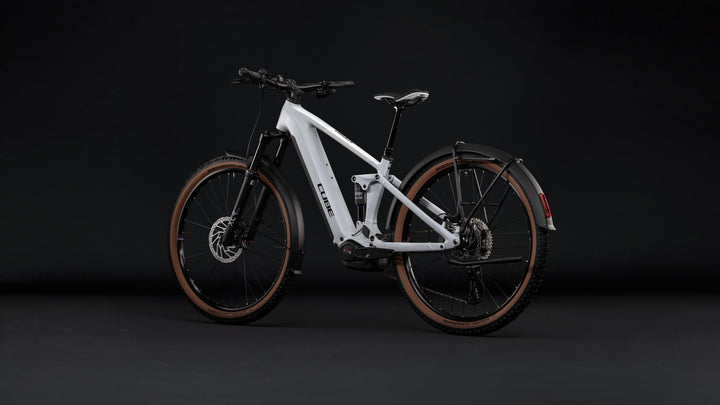 Cube Stereo Hybrid One22 Pro 800 FE Foggrey Sparklerose 2027 Electric Mountain Bike