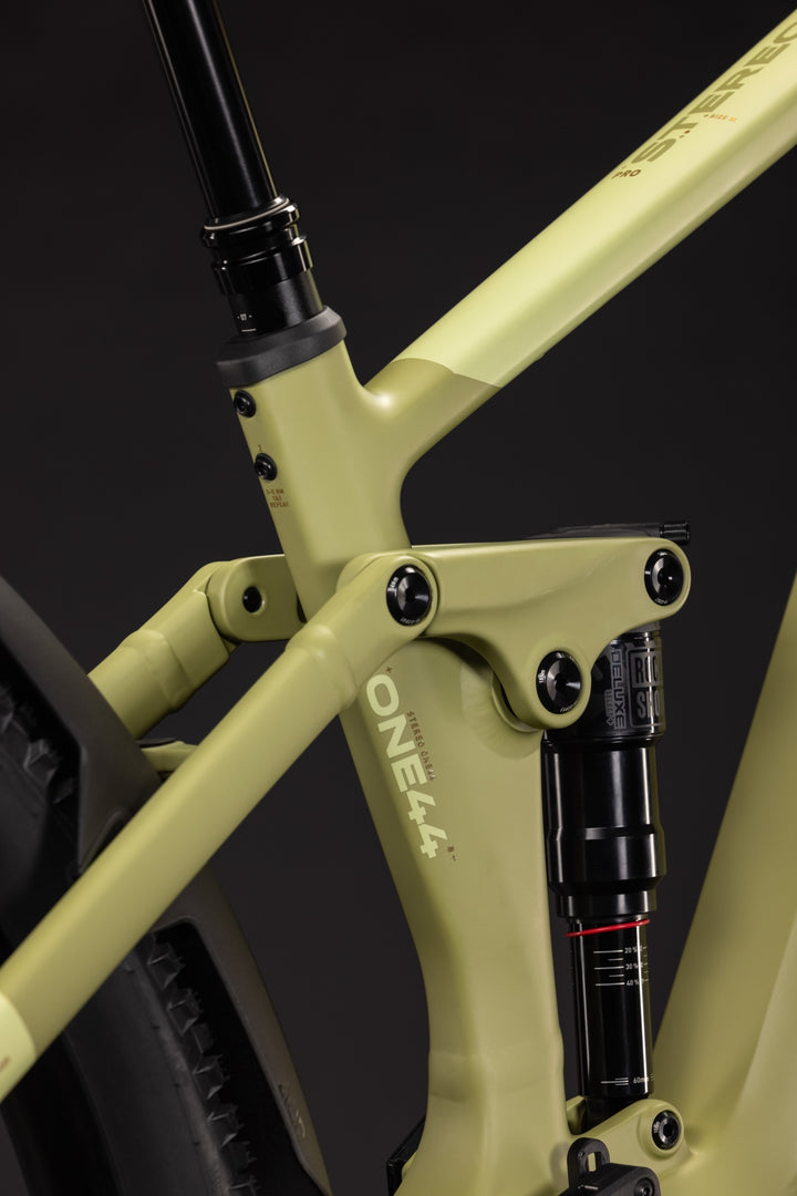 Cube Stereo Hybrid One44 Pro 800 Softwillow Green 2027 Electric Mountain Bike