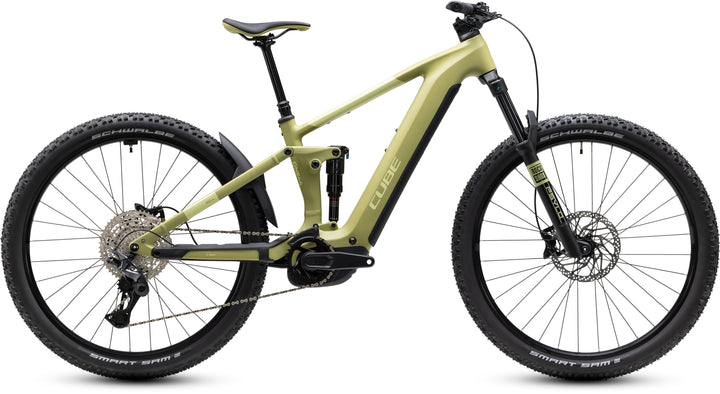 Cube Stereo Hybrid One44 Pro 800 Softwillow Green 2027 Electric Mountain Bike