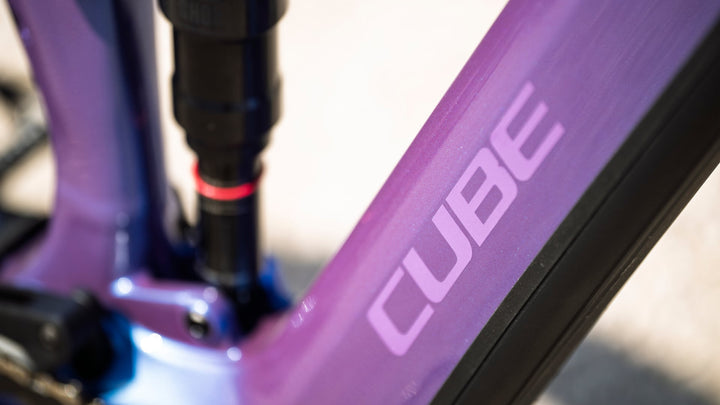 Cube Stereo Hybrid One44 Pro 800 Blueiris Purple 2027 Electric Mountain Bike