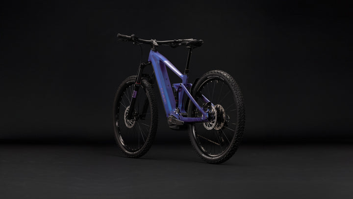 Cube Stereo Hybrid One44 Pro 800 Blueiris Purple 2027 Electric Mountain Bike