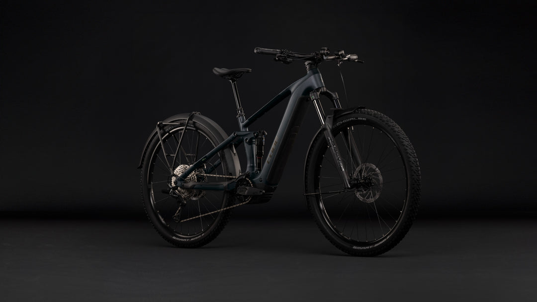 Cube Stereo Hybrid One44 Pro 800 FE Coal Black 2027 Electric Mountain Bike