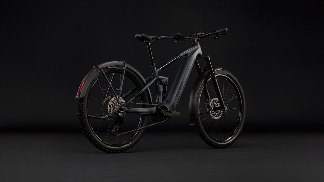 Cube Stereo Hybrid One44 Pro 800 FE Coal Black 2027 Electric Mountain Bike