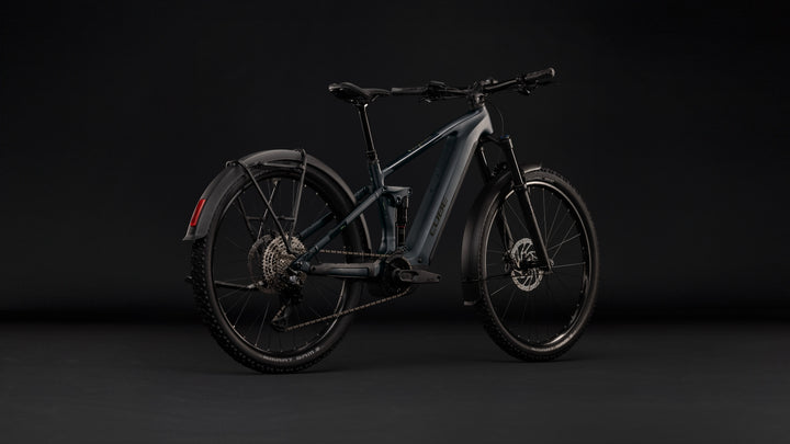 Cube Stereo Hybrid One44 Pro 800 FE Coal Black 2027 Electric Mountain Bike