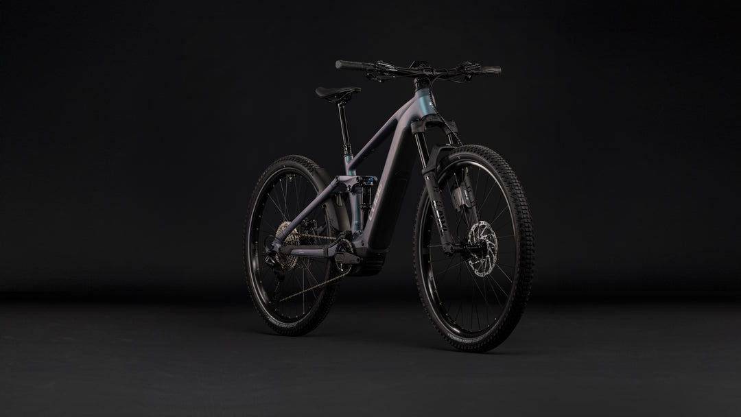 Cube Stereo Hybrid One44 SLX 800 Smaragdgrey Chrome 2027 Electric Mountain Bike