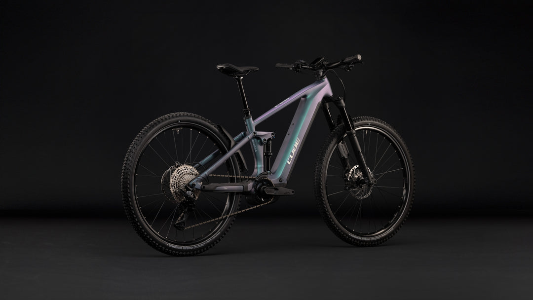 Cube Stereo Hybrid One44 SLX 800 Smaragdgrey Chrome 2027 Electric Mountain Bike