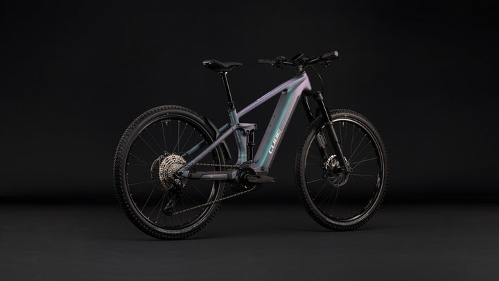 Cube Stereo Hybrid One44 SLX 800 Smaragdgrey Chrome 2027 Electric Mountain Bike