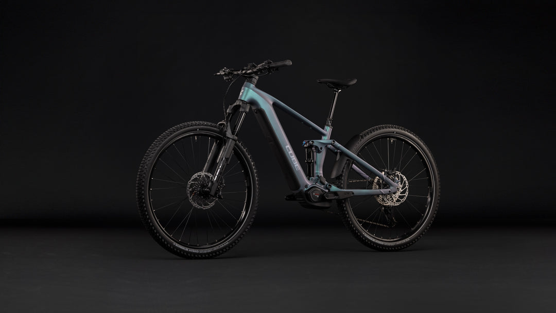 Cube Stereo Hybrid One44 SLX 800 Smaragdgrey Chrome 2027 Electric Mountain Bike