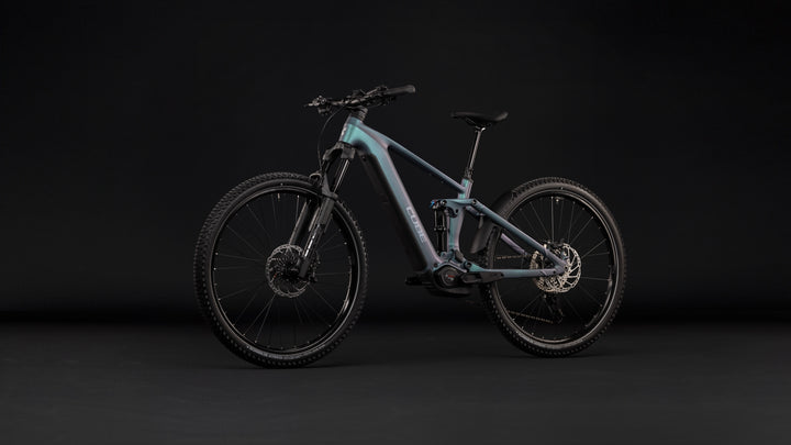 Cube Stereo Hybrid One44 SLX 800 Smaragdgrey Chrome 2027 Electric Mountain Bike
