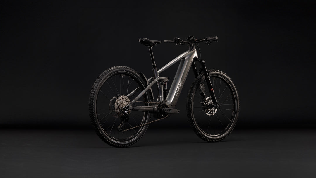 Cube Stereo Hybrid One44 SLX 800 Prismasilver Grey 2027 Electric Mountain Bike