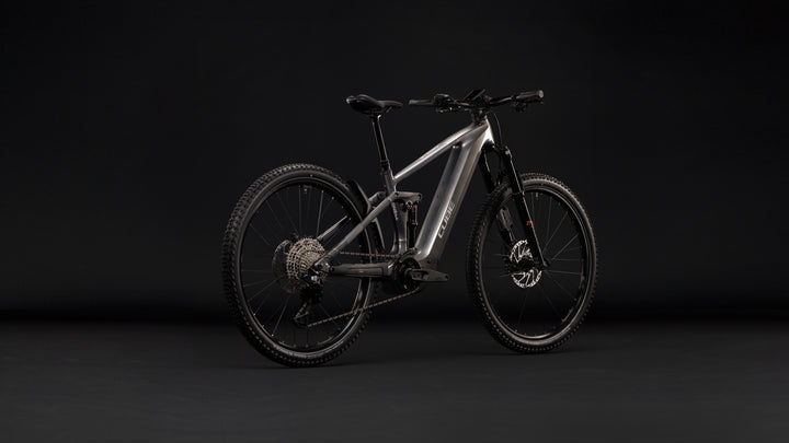 Cube Stereo Hybrid One44 SLX 800 Prismasilver Grey 2027 Electric Mountain Bike