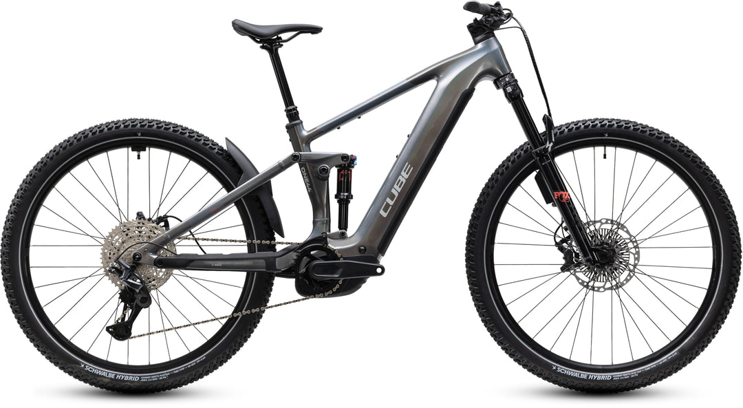 Cube Stereo Hybrid One44 SLX 800 Prismasilver Grey 2027 Electric Mountain Bike