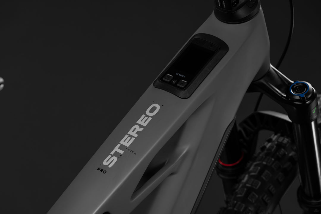 Cube Stereo Hybrid One44 HPC Pro 800 Oldgrey Black 2027 Electric Mountain Bike