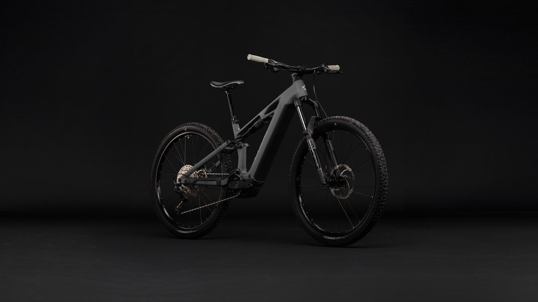 Cube Stereo Hybrid One44 HPC Pro 800 Oldgrey Black 2027 Electric Mountain Bike