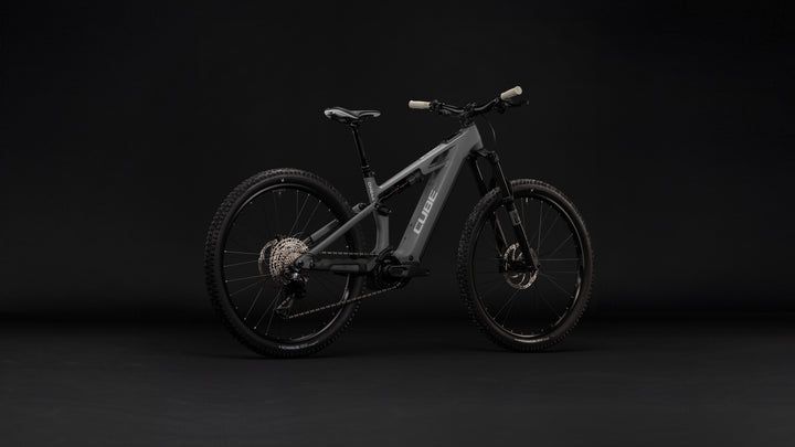 Cube Stereo Hybrid One44 HPC Pro 800 Oldgrey Black 2027 Electric Mountain Bike