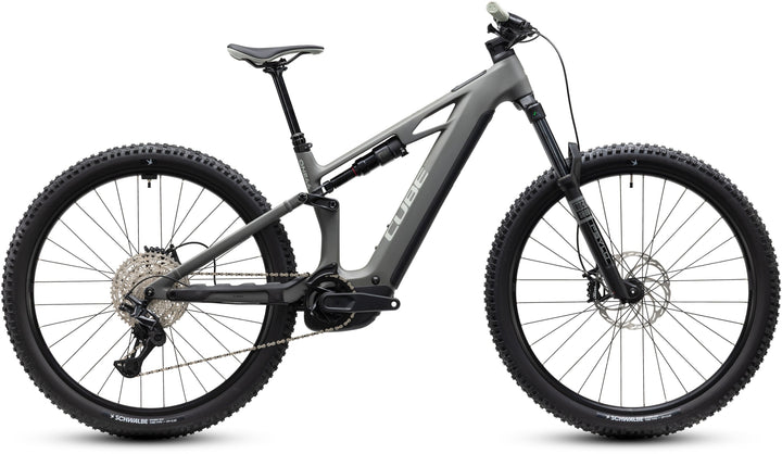 Cube Stereo Hybrid One44 HPC Pro 800 Oldgrey Black 2027 Electric Mountain Bike