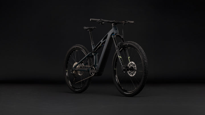 Cube Stereo Hybrid One44 HPC Race 800 Coal Green 2027 Electric Mountain Bike