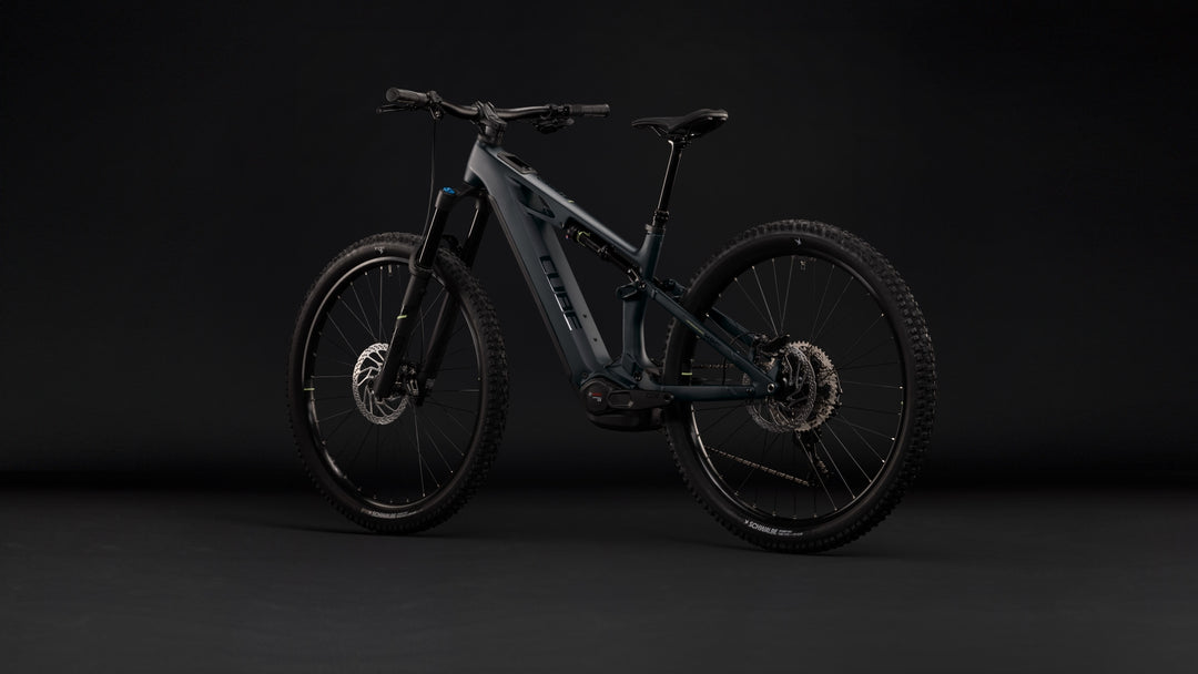 Cube Stereo Hybrid One44 HPC Race 800 Coal Green 2027 Electric Mountain Bike