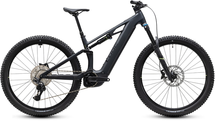 Cube Stereo Hybrid One44 HPC Race 800 Coal Green 2027 Electric Mountain Bike