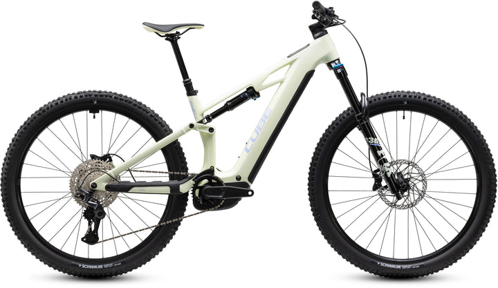 Cube Stereo Hybrid One44 HPC Race 800 Mellowyellow Lilac 2027 Electric Mountain Bike