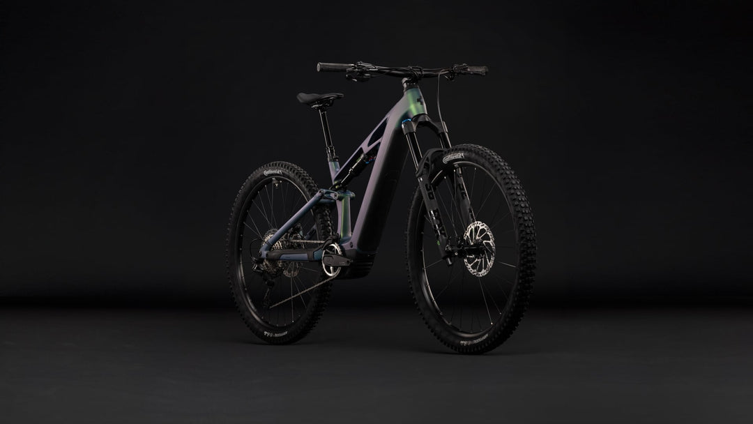 Cube Stereo Hybrid One44 HPC SLX 800 Jungali Black 2027 Electric Mountain Bike