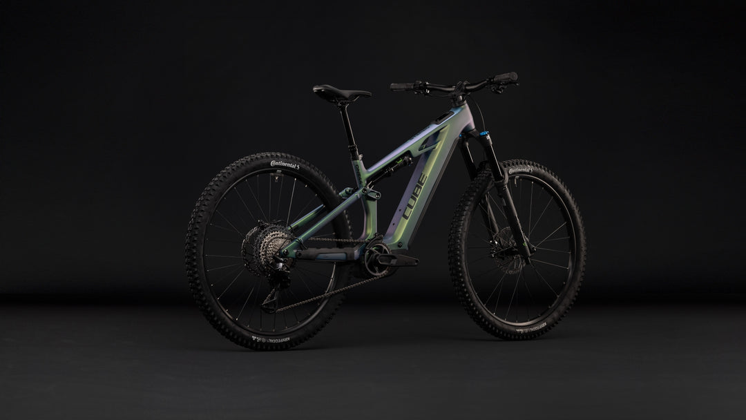 Cube Stereo Hybrid One44 HPC SLX 800 Jungali Black 2027 Electric Mountain Bike