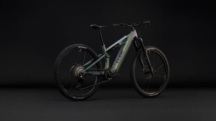 Cube Stereo Hybrid One44 HPC SLX 800 Jungali Black 2027 Electric Mountain Bike