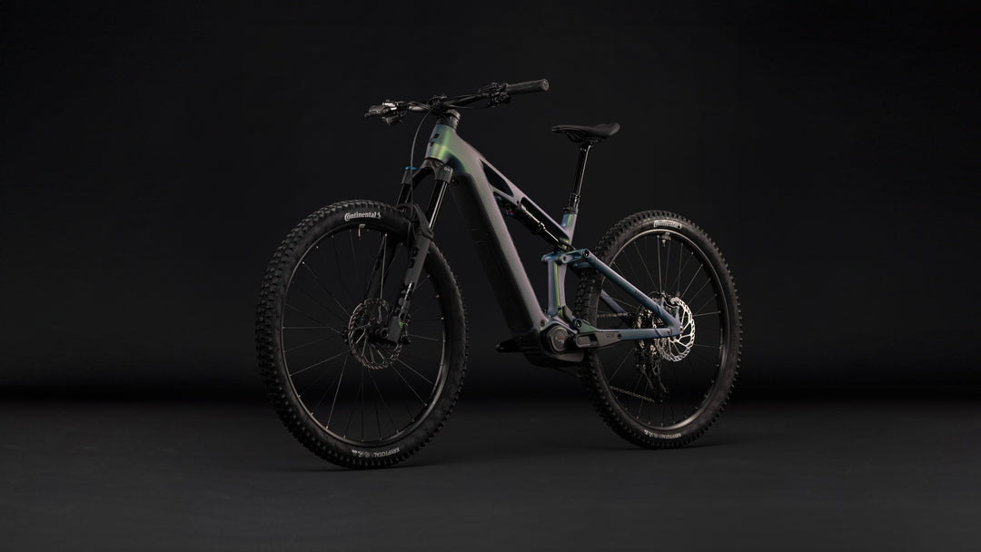 Cube Stereo Hybrid One44 HPC SLX 800 Jungali Black 2027 Electric Mountain Bike