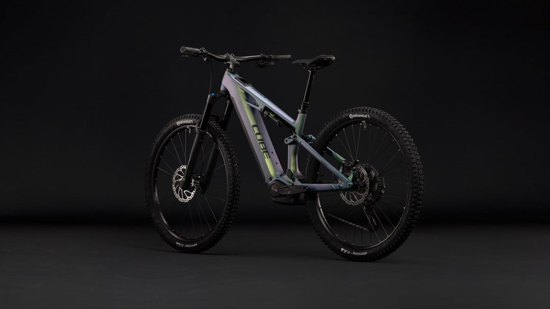 Cube Stereo Hybrid One44 HPC SLX 800 Jungali Black 2027 Electric Mountain Bike