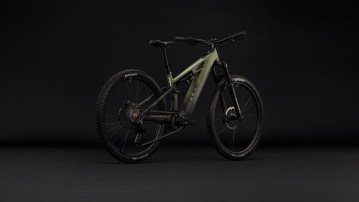 Cube Stereo Hybrid One44 HPC TM 800 Reedgreen Gills 2027 Electric Mountain Bike