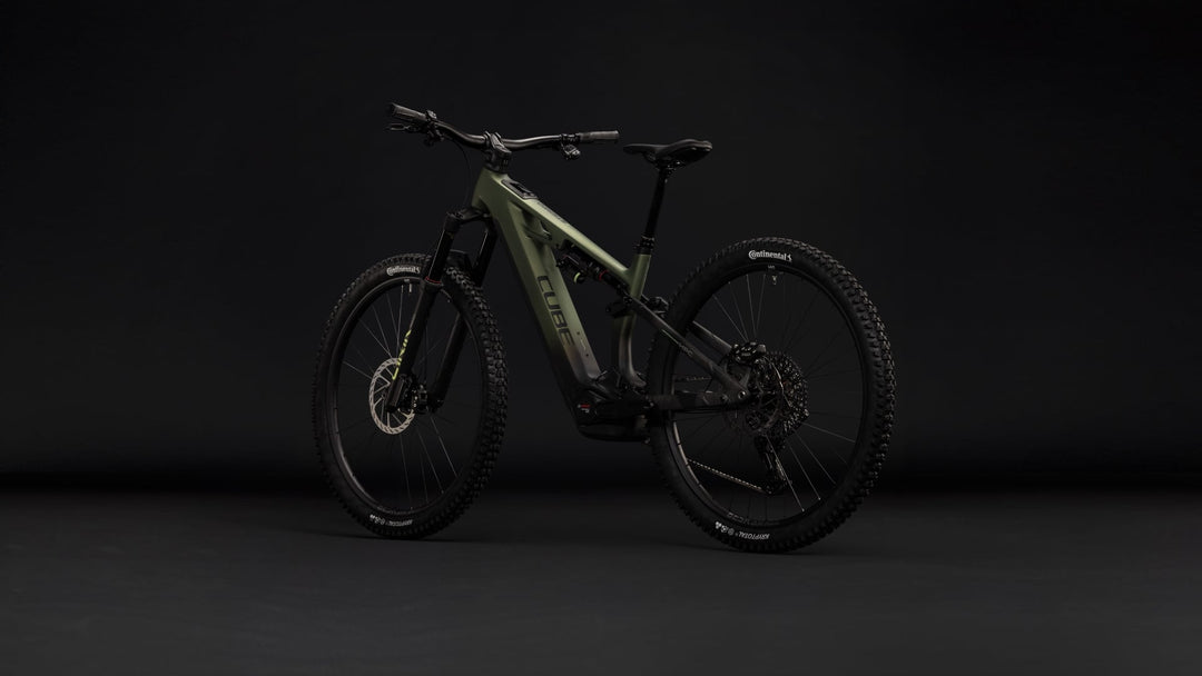 Cube Stereo Hybrid One44 HPC TM 800 Reedgreen Gills 2027 Electric Mountain Bike