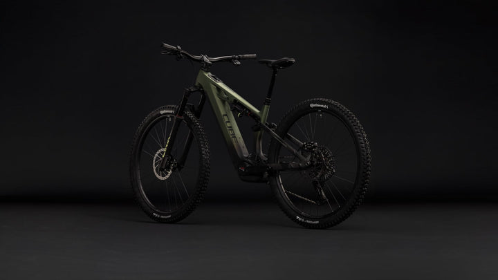 Cube Stereo Hybrid One44 HPC TM 800 Reedgreen Gills 2027 Electric Mountain Bike