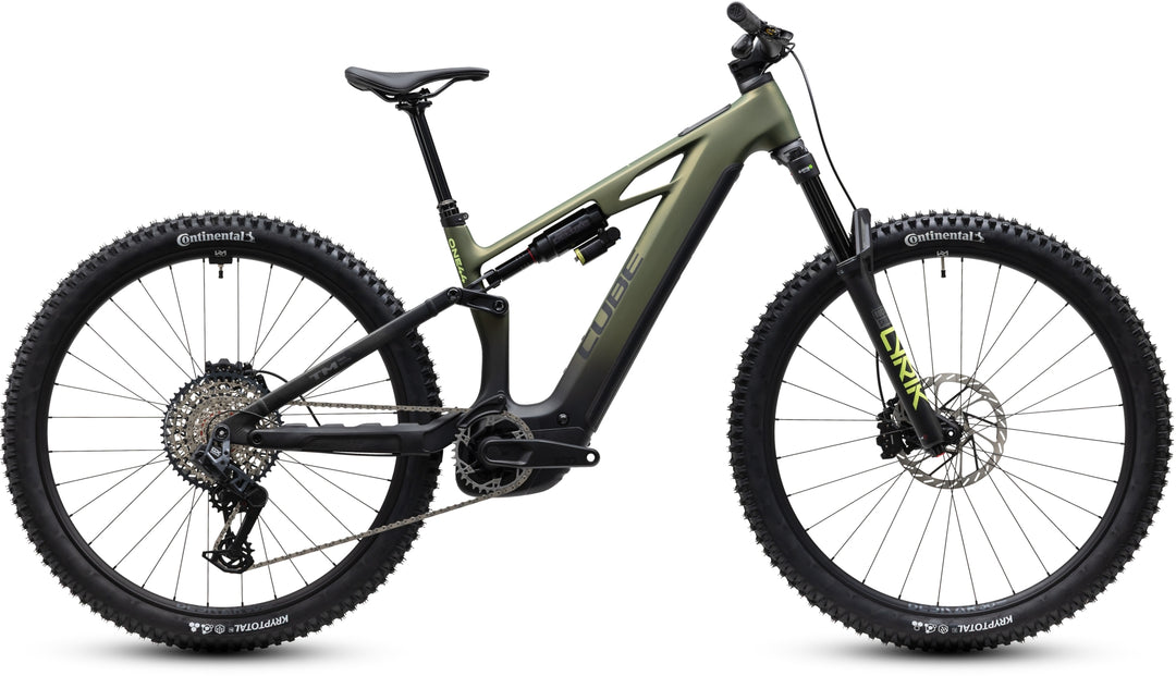 Cube Stereo Hybrid One44 HPC TM 800 Reedgreen Gills 2027 Electric Mountain Bike