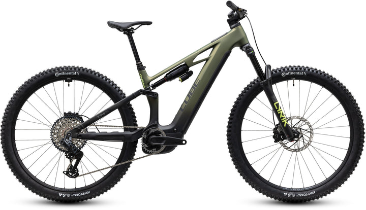 Cube Stereo Hybrid One44 HPC TM 800 Reedgreen Gills 2027 Electric Mountain Bike