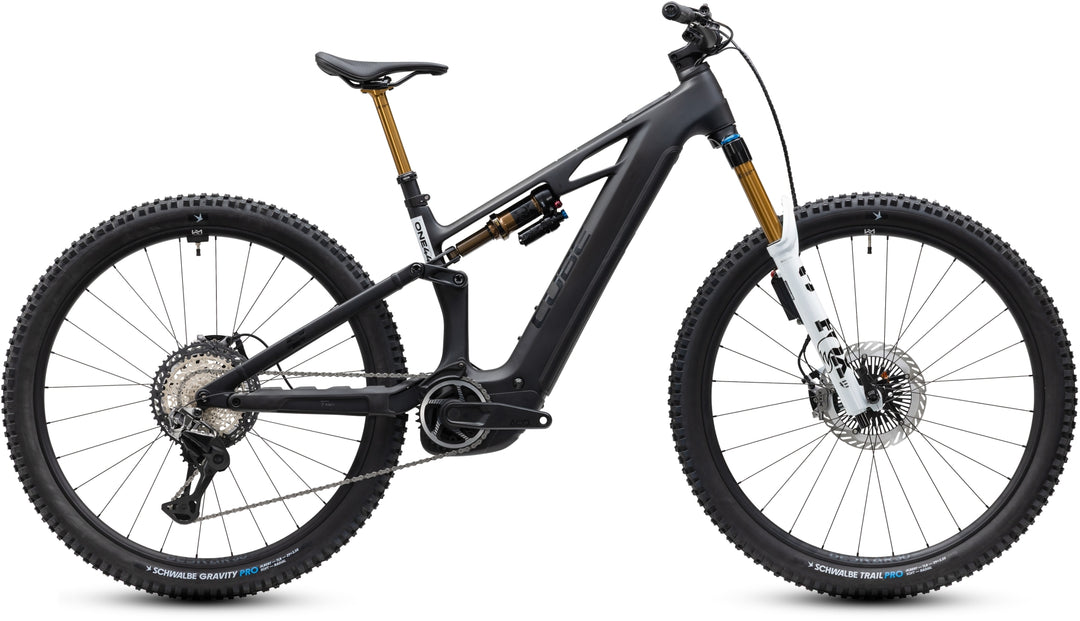 Cube Stereo Hybrid One44 HPC AT 800 Carbon White 2027 Electric Mountain Bike