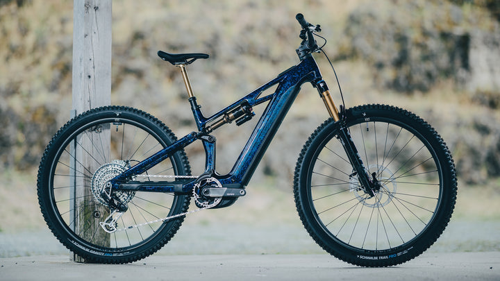 Cube Stereo Hybrid One44 HPC SLT 800 Splinternavy Prizm 2027 Electric Mountain Bike