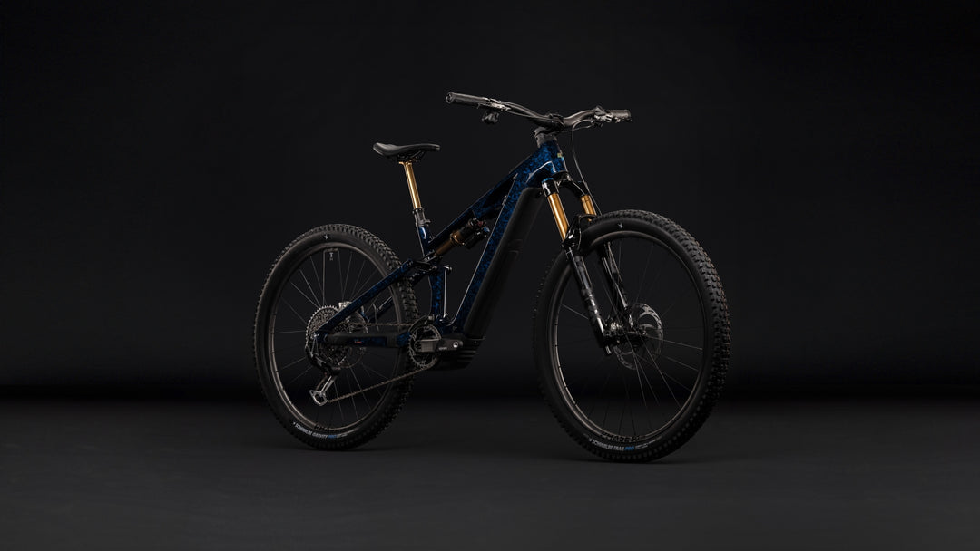 Cube Stereo Hybrid One44 HPC SLT 800 Splinternavy Prizm 2027 Electric Mountain Bike