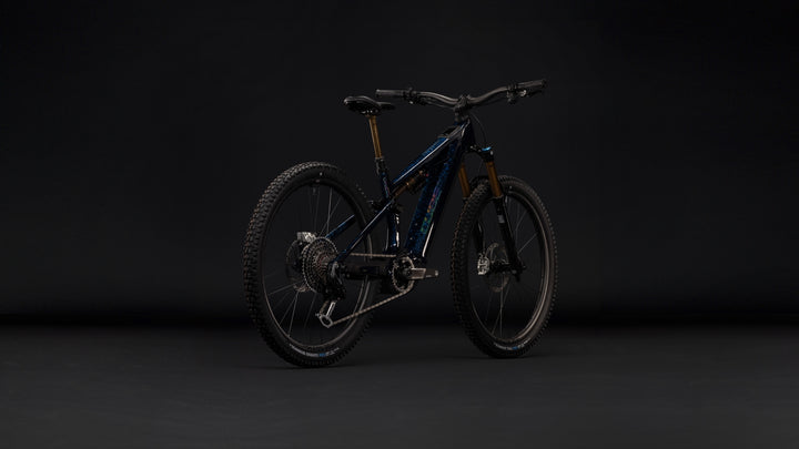Cube Stereo Hybrid One44 HPC SLT 800 Splinternavy Prizm 2027 Electric Mountain Bike