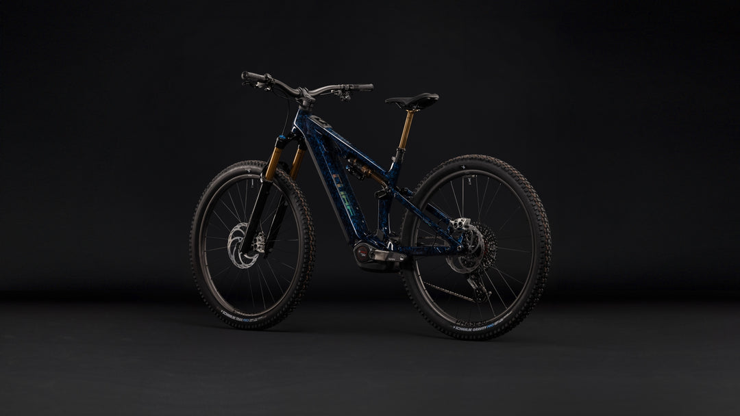 Cube Stereo Hybrid One44 HPC SLT 800 Splinternavy Prizm 2027 Electric Mountain Bike