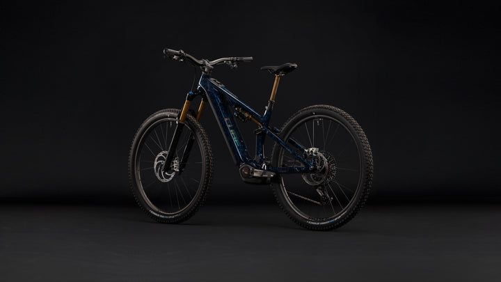 Cube Stereo Hybrid One44 HPC SLT 800 Splinternavy Prizm 2027 Electric Mountain Bike