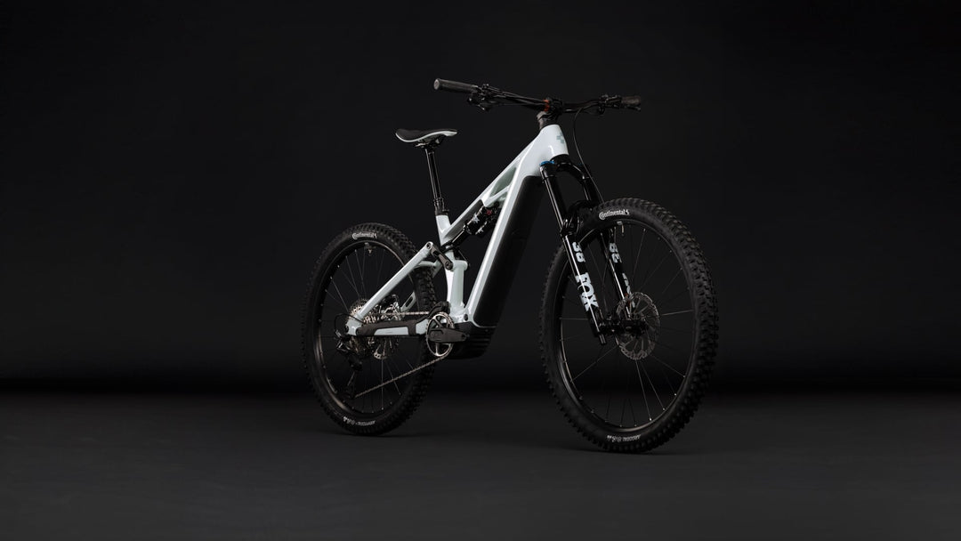 Cube Stereo Hybrid One77 HPC SLX 800 Hintofmint Orange 2027 Electric Mountain Bike
