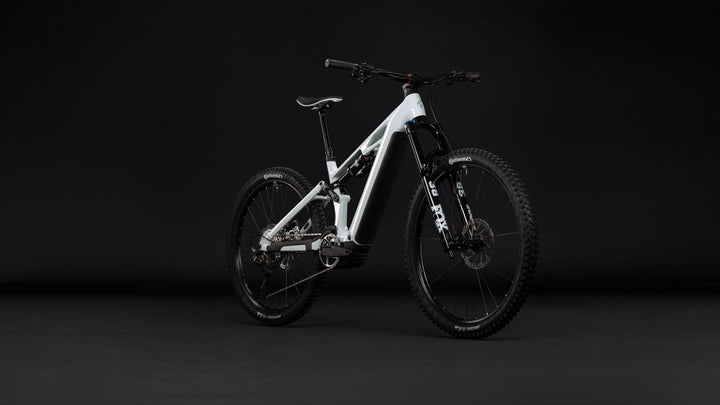 Cube Stereo Hybrid One77 HPC SLX 800 Hintofmint Orange 2027 Electric Mountain Bike