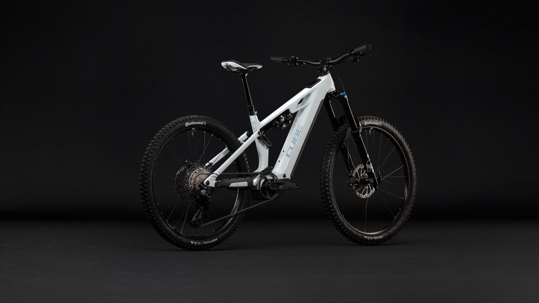 Cube Stereo Hybrid One77 HPC SLX 800 Hintofmint Orange 2027 Electric Mountain Bike
