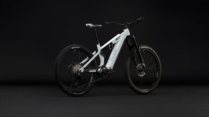 Cube Stereo Hybrid One77 HPC SLX 800 Hintofmint Orange 2027 Electric Mountain Bike