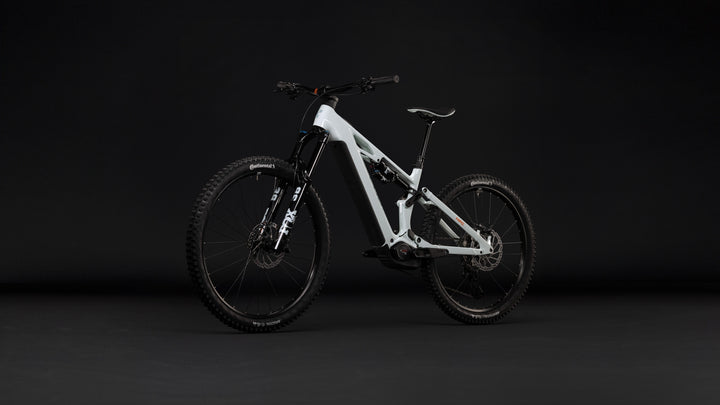 Cube Stereo Hybrid One77 HPC SLX 800 Hintofmint Orange 2027 Electric Mountain Bike