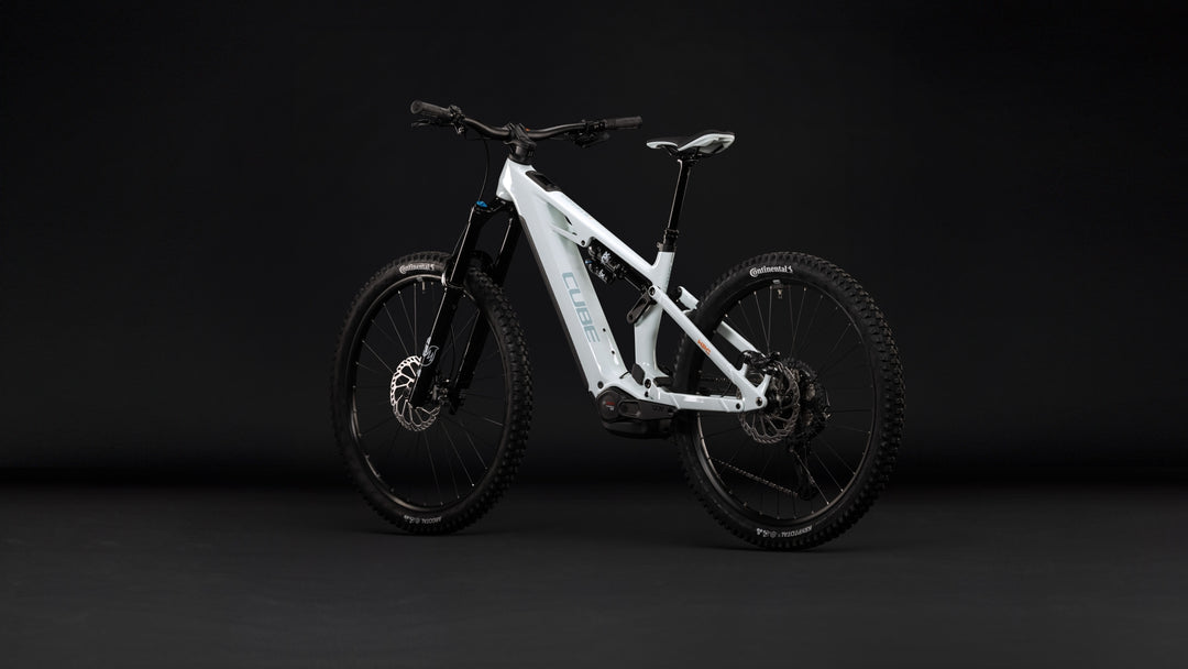 Cube Stereo Hybrid One77 HPC SLX 800 Hintofmint Orange 2027 Electric Mountain Bike
