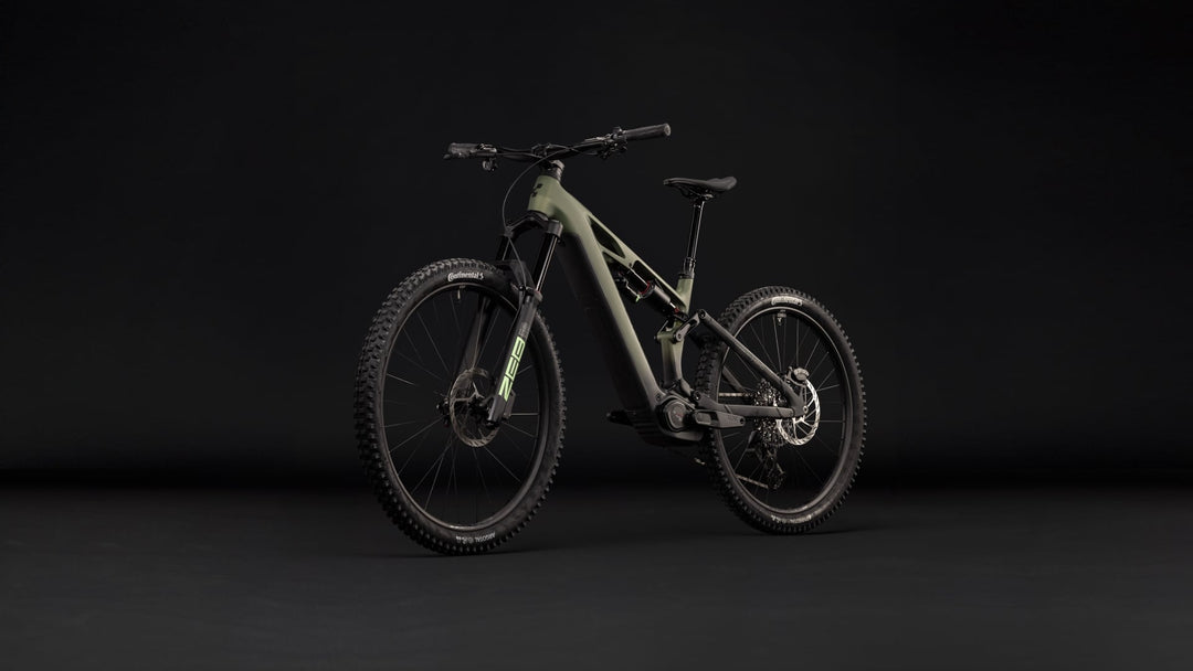 Cube Stereo Hybrid One77 HPC TM 800 Reedgreen Gills 2027 Electric Mountain Bike