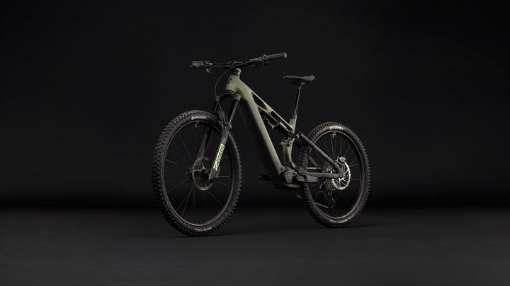 Cube Stereo Hybrid One77 HPC TM 800 Reedgreen Gills 2027 Electric Mountain Bike