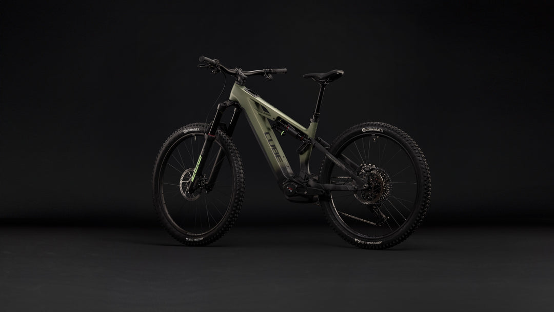 Cube Stereo Hybrid One77 HPC TM 800 Reedgreen Gills 2027 Electric Mountain Bike